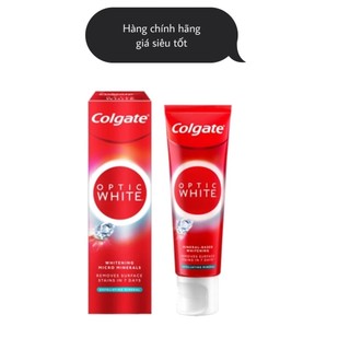 Kem đánh răng làm giúp làm sáng răng optic white plus shine colgate 100gr