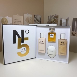 Màu vàng CHANE No. 5 Bộ Nước Hoa Toàn Thân Sữa Dưỡng Thể Bốn Thân Sữa Tặng Ngày Lễ Tình Nhân