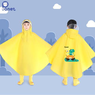 Hành Tinh Giấu Túi Đi Học Cho Học Sinh Tiểu Học Rời Chống Thấm Nước poncho Trẻ Em Hoạt Hình Áo Mưa Trong Suốt Cho Bé Trai Và Bé Gái