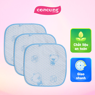 Combo 3 tấm lót chống thấm VIETMAT (size 30x30) - Xanh