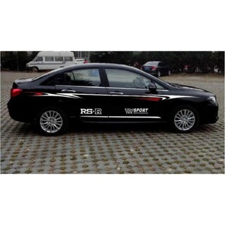 Tem dán sườn xe ô tô phong cách thể thao TX05 VIP