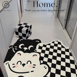 Chenmi CRAFT Thảm trải sàn phòng tắm dễ thương chống trượt nhà thấm nước thảm lót sàn nhà vệ sinh