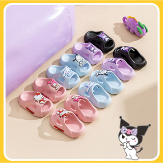 Sanrio Big-Eared Dog Dép Trẻ Em Bé Gái Bé Trai Hoạt Hình Mùa Hè Trong Nhà Đế Mềm Chống Trơn Trượt Trẻ Em Lật