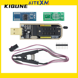 Bộ mô-đun lập trình bios kiquneusb ch341a 24 25 series eeprom + fixture soic8 sop8 eeprom 93cxx / 25cxx / 24cxx diy