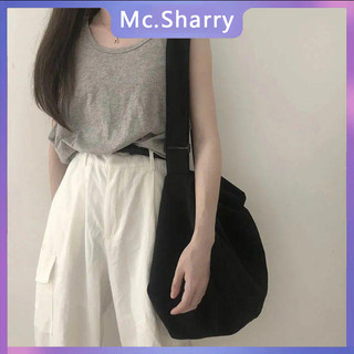 Túi đeo chéo dung tích lớn, Túi vải Hobo đơn giản, Túi Messenger, Túi đeo vai thông thường cho trường học, du lịch, đi làm