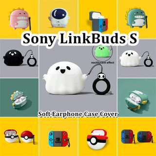 Hàng có sẵn! Dành Cho Sony LinkBuds S Ốp Lưng Sáng Tạo Hoạt Hình Silicon Mềm Vỏ Tai Nghe