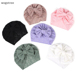 [Wog] Mũ Turban Nơ Mùa Hè Cho Bé Mũ Bonnet Co Giãn Mềm Mại Cho Bé Gái Sơ Sinh VN