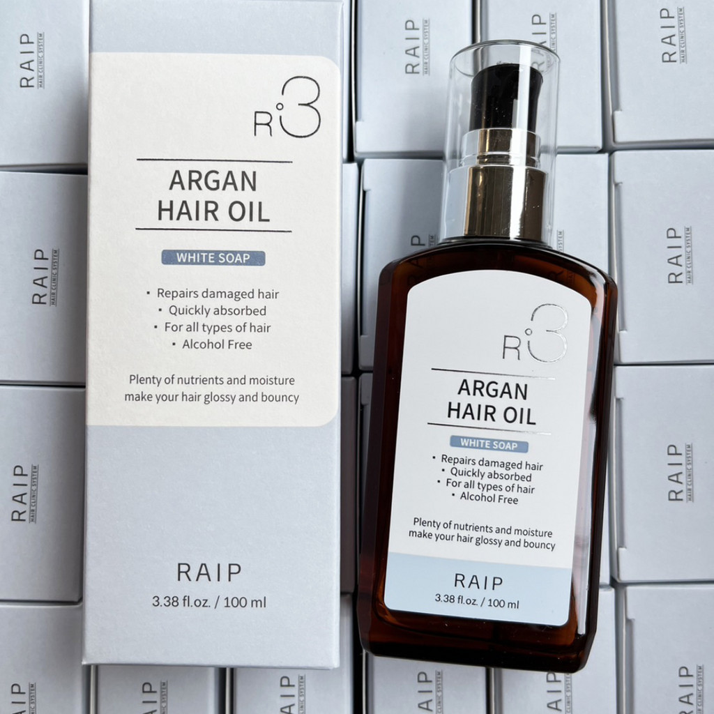 Tinh Dầu Dưỡng Tóc Chắc Khỏe & Óng Mượt Raip R3 Argan Hair Oil 100ml