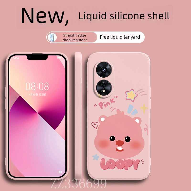 Ốp lưng silicon vỏ điện thoại Honor X5 Plus Loopy