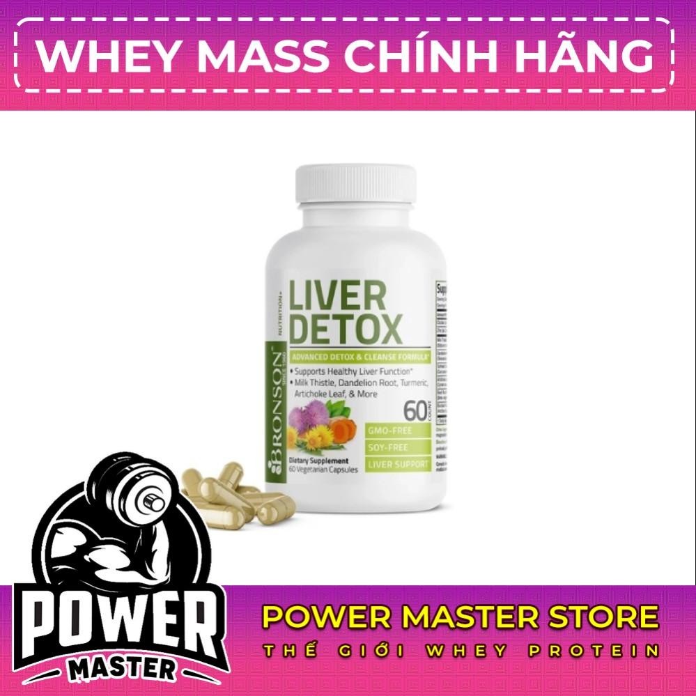 BRONSON LIVER DETOX & CLEANSE (60 VIÊN)- Hỗ trợ Tăng cường chức năng gan
