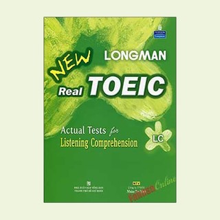 Sách - New Longman New Real Toeic - Actual Tests For Listening Comprehension LC (+CD)
