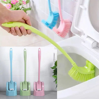 Cây cọ bồn cầu hai mặt tiện lợi, cây cọ bồn cầu loại dài cọ sạch vị trí khó