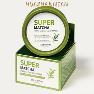 Some by mi mặt nạ đất sét trà xanh làm sạch lỗ chân lông 100g