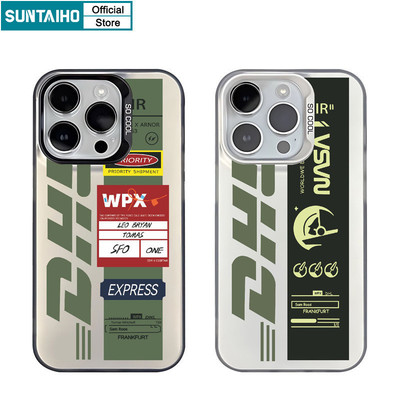 Suntaiho Vỏ Chất Lượng Cao DTL Họa Tiết Graffiti Ốp lưng Iphone 16 15 14 12 13 11 Pro Max IP 7 8 Plus Iphon X Xs XR Xs Max TPU Silicone Mềm Cao Cấp Chống Sốc Ốp Lưng
