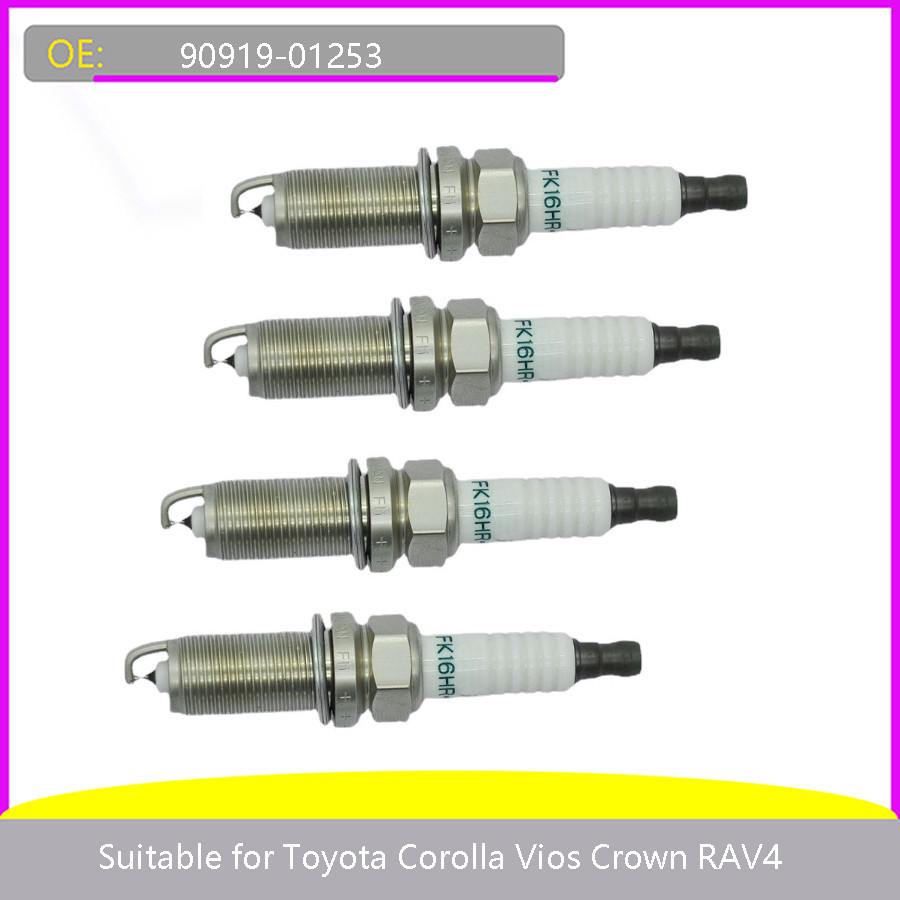 Thích hợp cho Toyota Corolla 90919-01253 Vios SC20HR11 Crown RAV4 Bugi ô tô 2005 2006 2007 2008 Phụ 