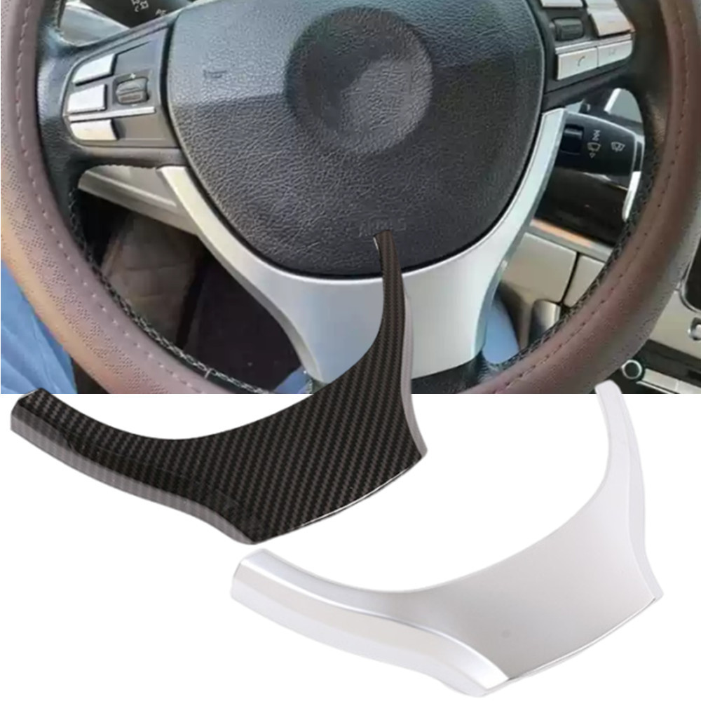ABS Ô Tô Vô Lăng Bảng Khung Trang Trí Bao Viền Cho Xe BMW 5 7 Series 5GT F10 F18 F01 F02