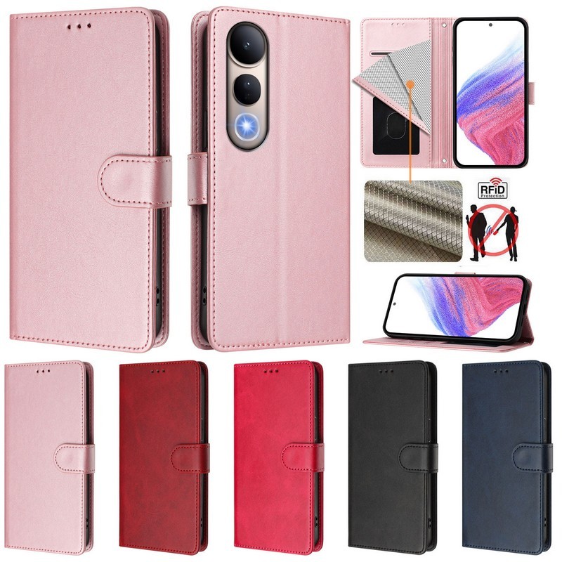 Ốp Cho Vivo V50 Lite Dành Cho Vivo V50 Lite 4G Ốp Lưng Vivo V50 V40 Pro V30 Pro V29 Pro Ví Lật Bàn C