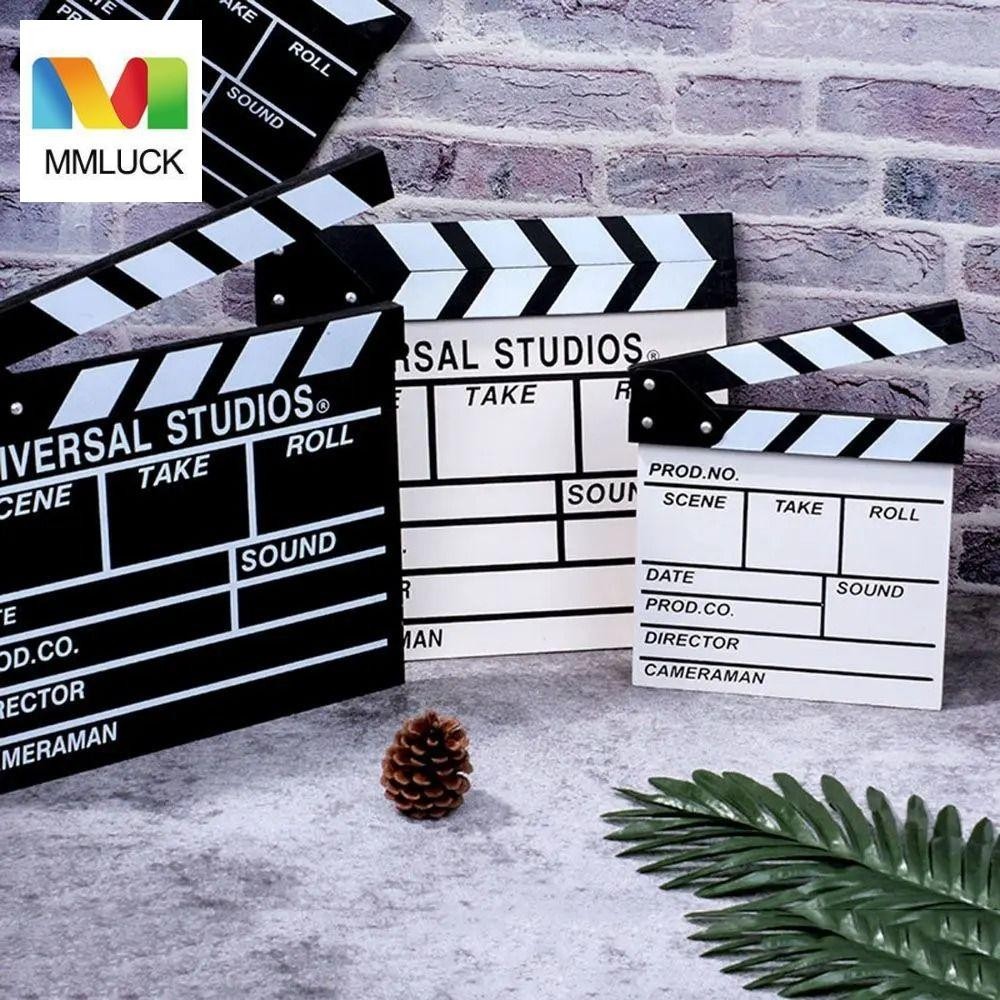 Mmluck Photography Prop Regisseur Board, Regisseur Board Creative Regisseur Scene Clapperboard, Đồ t