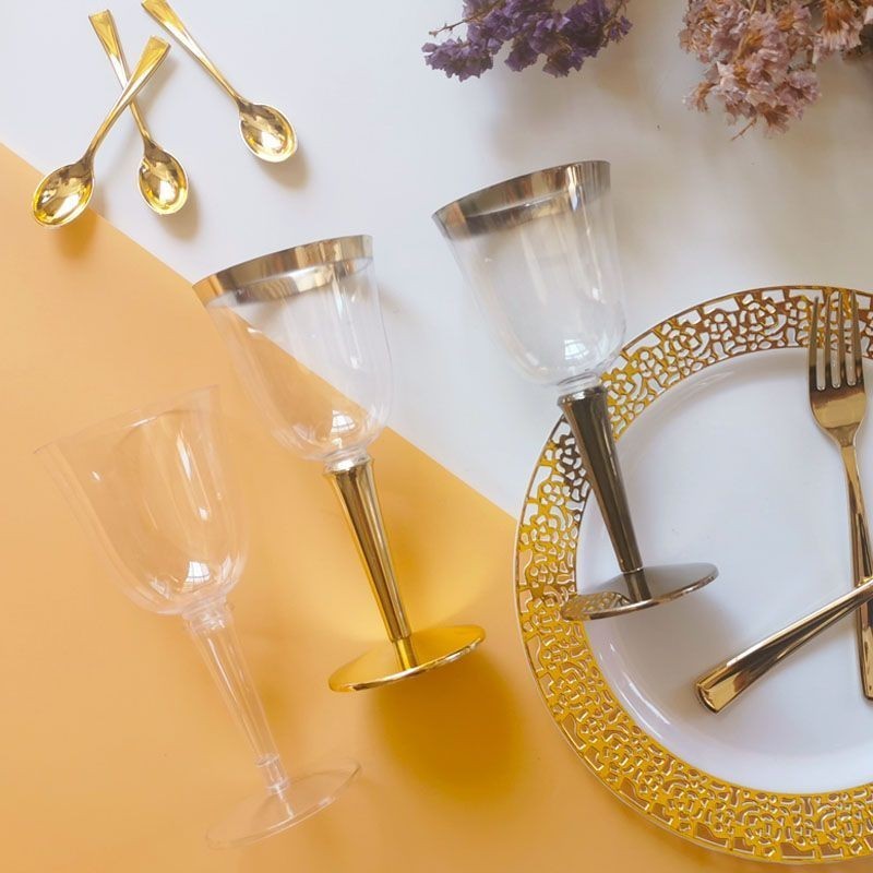 Ly dùng một lần ly rượu vang đỏ bằng nhựa ly kem Tiramisu lễ hội ẩm thực người nổi tiếng trên Intern