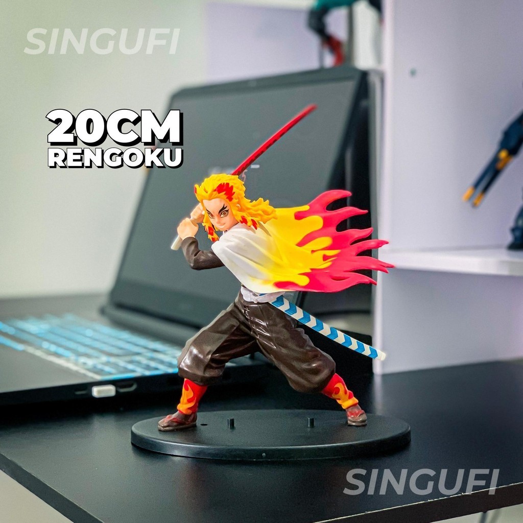 Mô Hình Viêm Trụ Rengoku Cao 20cm – Figure Demon Slayer – Tặng ngay quà tặng siêu xinh Đồ Chơi Toy