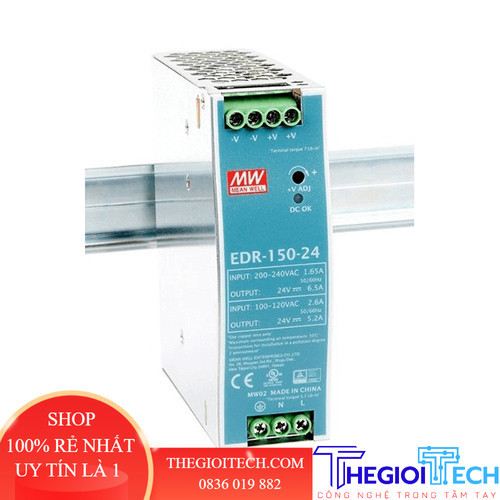 BỘ NGUỒN MEANWELL EDR-150-24