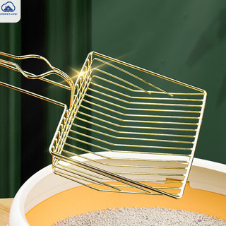 Chongtaoqimetal Mèo Xẻng Mèo Xẻng Xẻng Xẻng Mèo Xẻng Hiện Vật Kích Thước Lớn Lỗ Nhỏ Mịn bentonite Xẻng Siêu Lớn Xẻng Đậu Phụ Cát