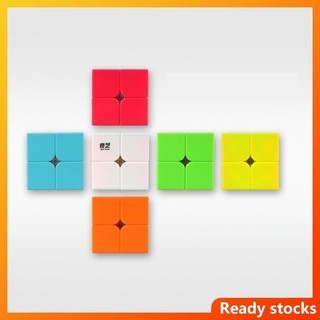Sy 2x2 Pocket Cube Đồ chơi thông minh Brain Teaser Puzzle Stickerless Magic Cubes dành cho người mới bắt đầu