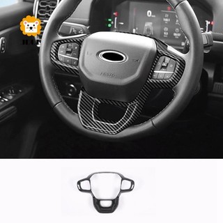 1 Chiếc Vô Lăng Ô Tô Trang Trí Bao Viền Sợi Carbon Họa Tiết Nội Thất Accesorios Cho Xe Ford Ranger 2023