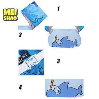 Meishao hoạt hình lướt bơi vòng bể bơi trẻ sơ sinh trẻ em bơi áo phao phao 2-7t đẹp