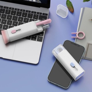 Bộ Dụng Cụ Vệ Sinh Laptop - Máy tính - Bàn Phím - Tai Nghe Airpod Đa Năng 7 in 1 Siêu Nhỏ Gọn PHUC DAI