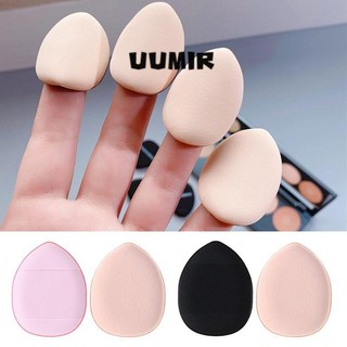 UUMIR Miếng bọt biển trang điểm Mini không cao su góc ngón tay tròn