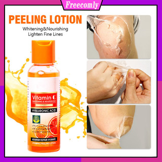 100ml Orange Peeling Lotion Vitamin C Làm Trắng Da Chống Nhăn Làm Mới Da Chết Chăm Sóc Da