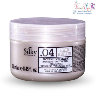 Hấp dầu phục hồi tóc hư tổn Silky Hair Repair Mask 250ml - TN