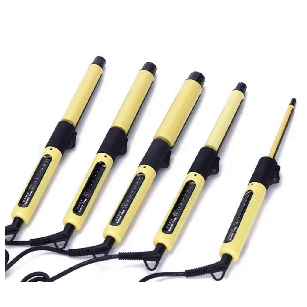 Máy Uốn Tóc Xoăn Vàng Phủ Ceramic Cảm Ứng May Young M606