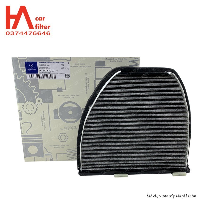 Lọc gió điều hòa Mercedes-Benz. Dùng cho: C-Class, CLS-Class, CLG-Class, E-Class, E-Class AMG, GLK-C