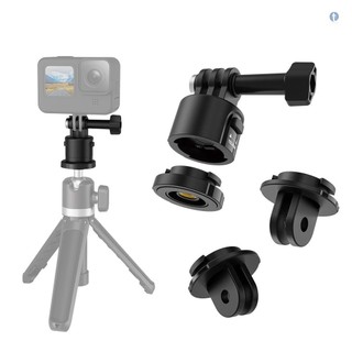 Telesin CQM-001 Bộ chuyển đổi hút từ tính Bộ chuyển đổi chân máy phát hành nhanh Đế gắn phụ kiện máy ảnh hành động Vít miễn phí với máy ảnh thể thao Đế gắn từ tính & Đế từ tính 1 / 4in