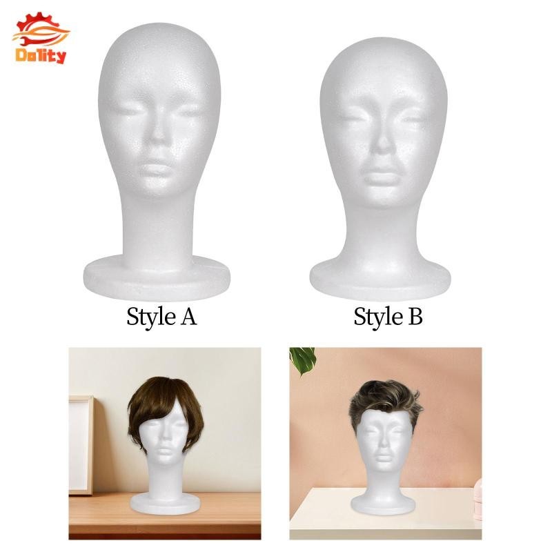 Đế cắt tóc đầu ma-nơ-canh xốp nữ, Màn hình đầu, Và chắc chắn, Đầu ma-nơ-canh xốp,