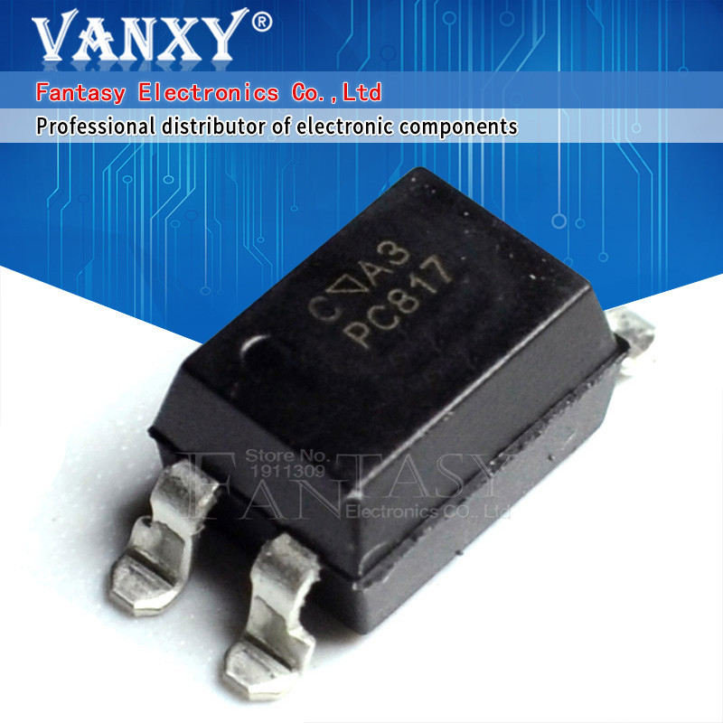 Bộ 50 PC817C SOP4 PC817-C SOP PC817 C SMD PC817B PC817-B EL817B linh kiện điện tử