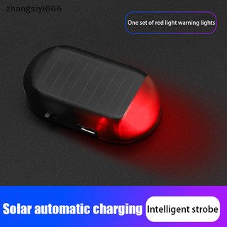 Tốt nhấp nháy tín hiệu hệ thống an ninh đa năng flash cảnh báo đèn led đèn báo động ô tô năng lượng mặt trời mô phỏng giả chống trộm thận trọng tốt