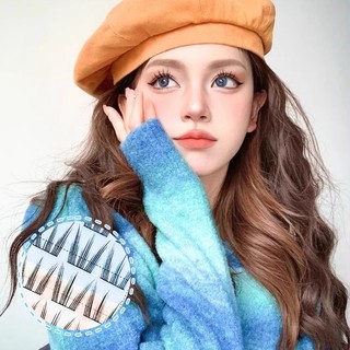 Lông Mi Nghệ Thuật Tự Nhiên Bé Gái Dụng Cụ Trang Điểm Sáng Tạo Lông Mi Mắt To Cụm Lông Mi Lông Mi