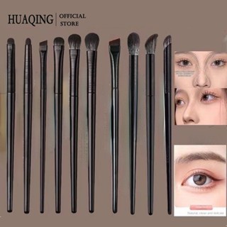 Bộ 10 cọ trang điểm mắt / lông mày / mũi mềm mại và tiện lợi