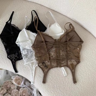 Retro ren camies ôm ngắn nóng cô gái gợi cảm top sexy~~