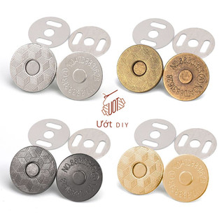 Nút Hít Nam Châm Siêu Mỏng - Dụng Cụ Làm Da Handmade DIY