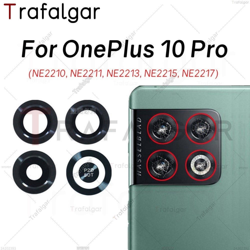 Ống kính kính kính Camera sau cho OnePlus 10 Pro 5G NE2210 NE2211 NE2213 NE2215 NE2217 Thay thế + Nh