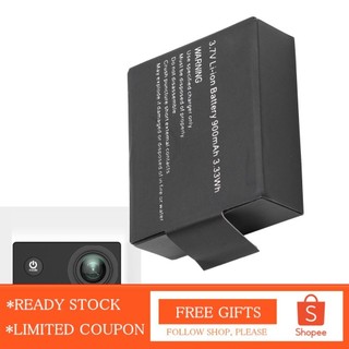 Alwaysonline Pin máy ảnh thể thao Pin chất liệu nhựa Lithium Ion cho SJ5000 SJ4000 M10 SJCAM