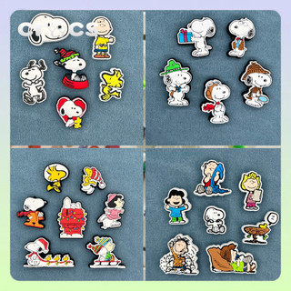 Sticker dép crocs Snoopy series jibbitz crocs charm crocs jibbitz crocs