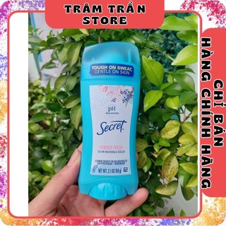Lăn Khử Mùi Secret Balance Powder Fresh 59g Mỹ