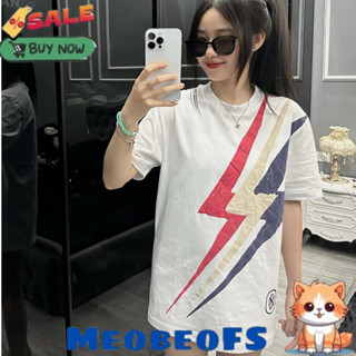 Áo Thun Tia Sét 3 Màu HotHit Áo Phông Cotton Dày Dặn Dáng Rộng Nam Nữ NA353