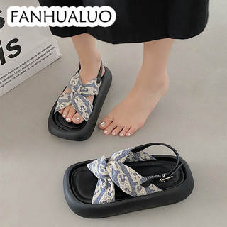 FANHUALUO dép sandal nữ dép bánh mì đế cao Hợp thời Đế êm Đa dạng Thể thao FDL2450UU1 27Z240701