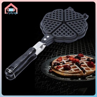 Máy làm bánh quế Pan Press Plate dễ dàng làm bánh quế 6 inch